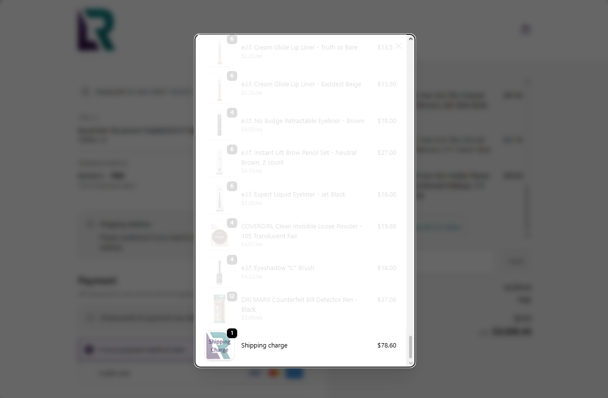 Location-Based Shipping Fees — feature screenshot